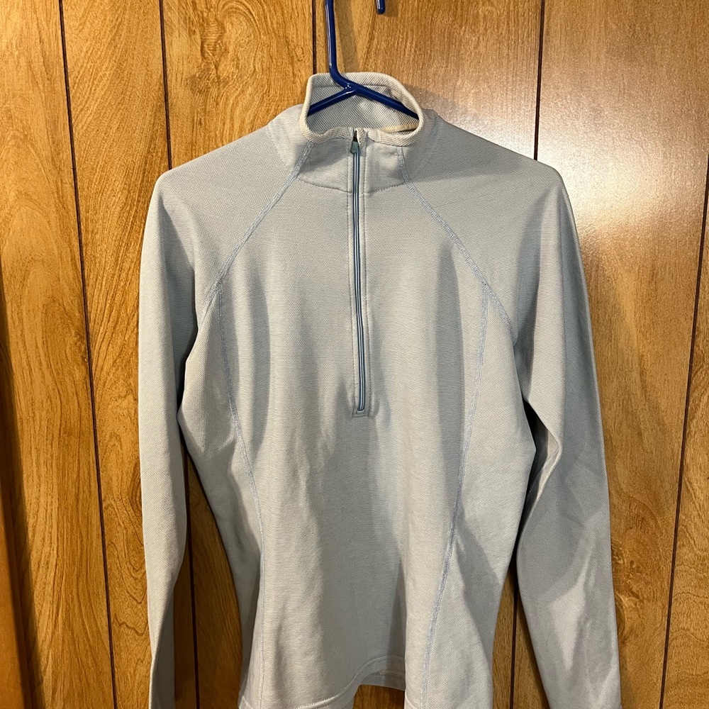 Patagonia Baby Blue Quarter Zip Baselayer
